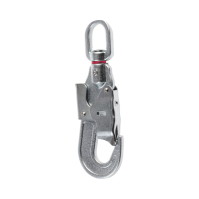 DELTAPLUS SELF-RETRACTABLE FALL ARRESTER, WEBBING + 1 CONNECTOR + 1 SNAP HOOK WITH SWIVEL - 1.8 M